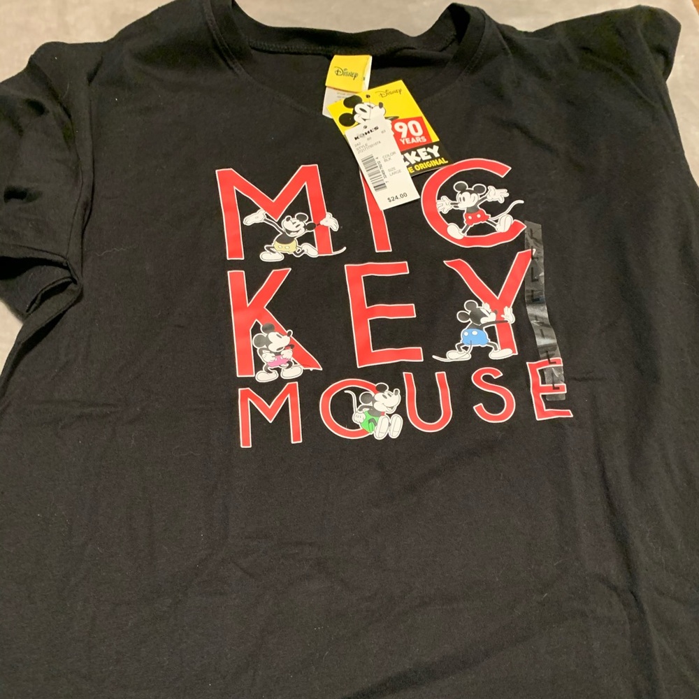 NWT Disney Mickey Mouse Tshirt L